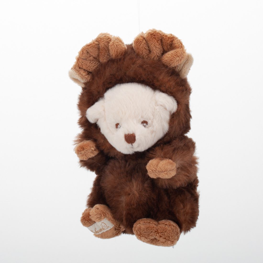 Игрушка мягкая Bukowski мышонок Ziggy Mouse Dark Brown, 15 см, 21501/