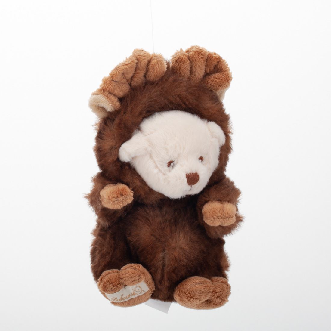 Игрушка мягкая Bukowski мышонок Ziggy Mouse Dark Brown, 15 см, 21501/