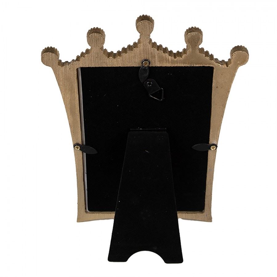 Фоторамка вінтажна (в ретро стилі) Корона Gold, 15*2*20 см, 2F1028