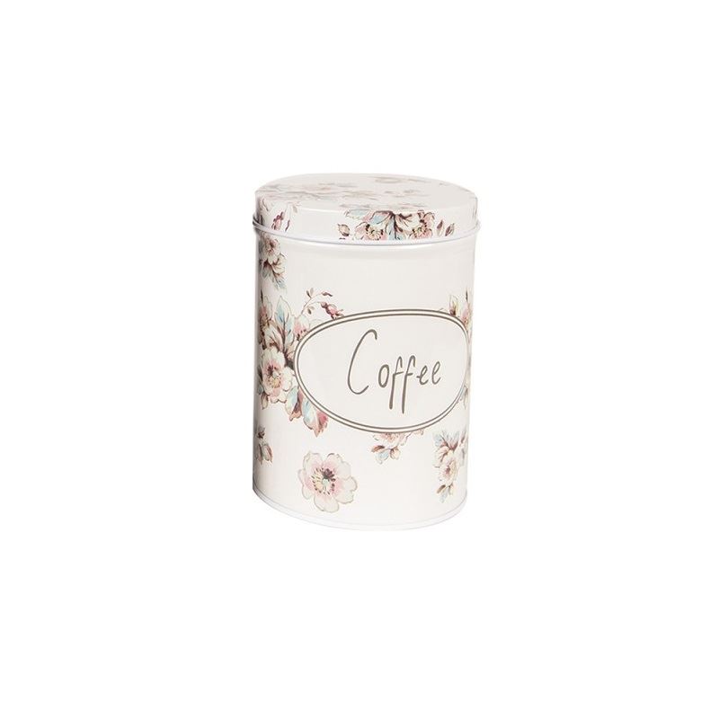 Металическая банка для кофе Винтаж, 8*12 см, 6BL0111Coffe