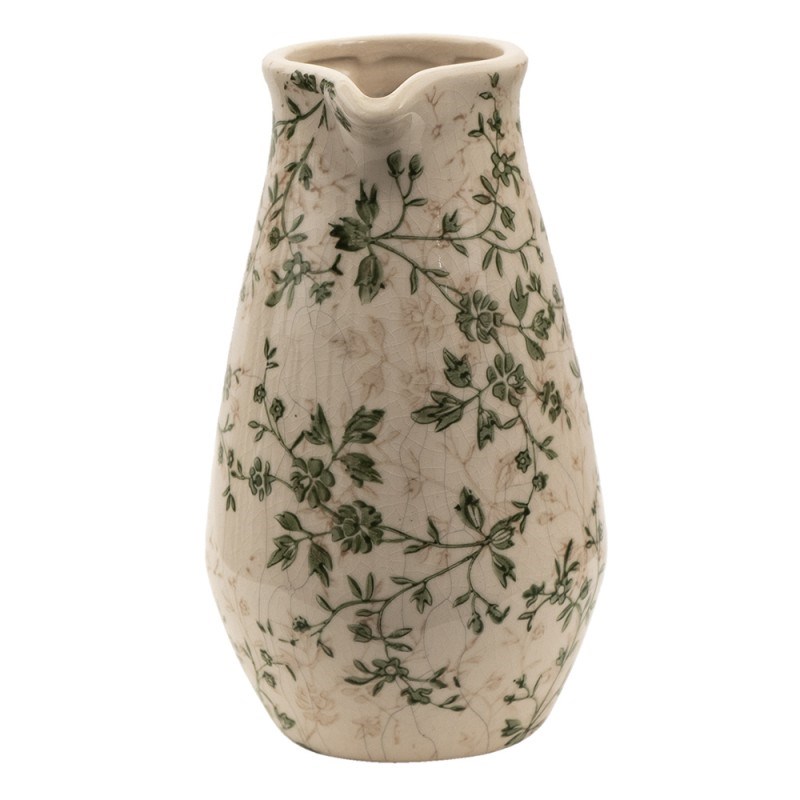 Декоративный керамический кувшин в винтажном стиле, 16*12*22 см, 6CE1456S