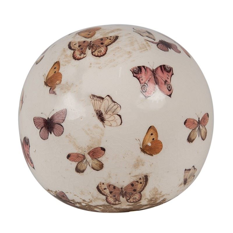 Керамічна фігурка Куля Butterflies, 10 см, 6CE1666M