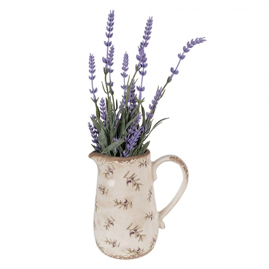 Декоративный керамический кувшин в винтажном стиле Olives, 16*12*18 см, 6CE1671M