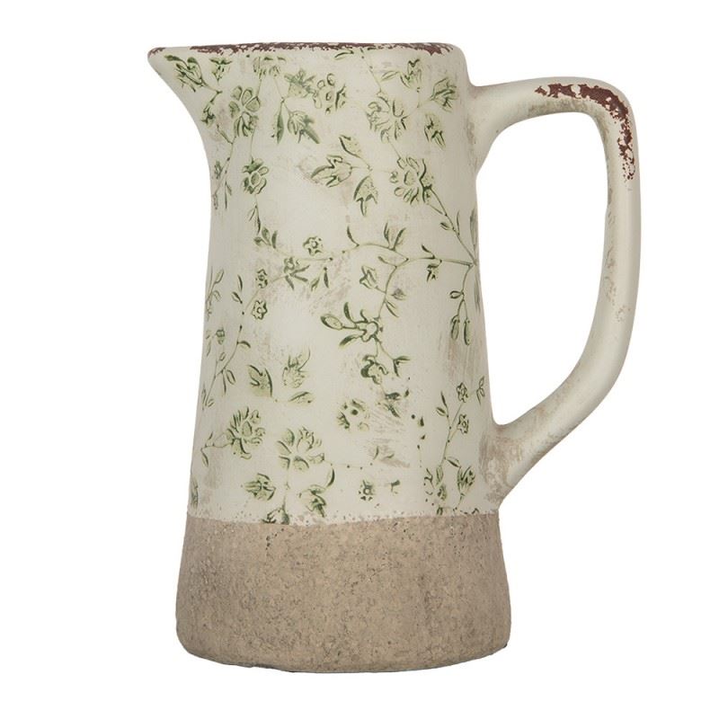 Декоративный керамический кувшин в винтажном стиле Pastel Green, 16*11*20 см, 6CE1924M