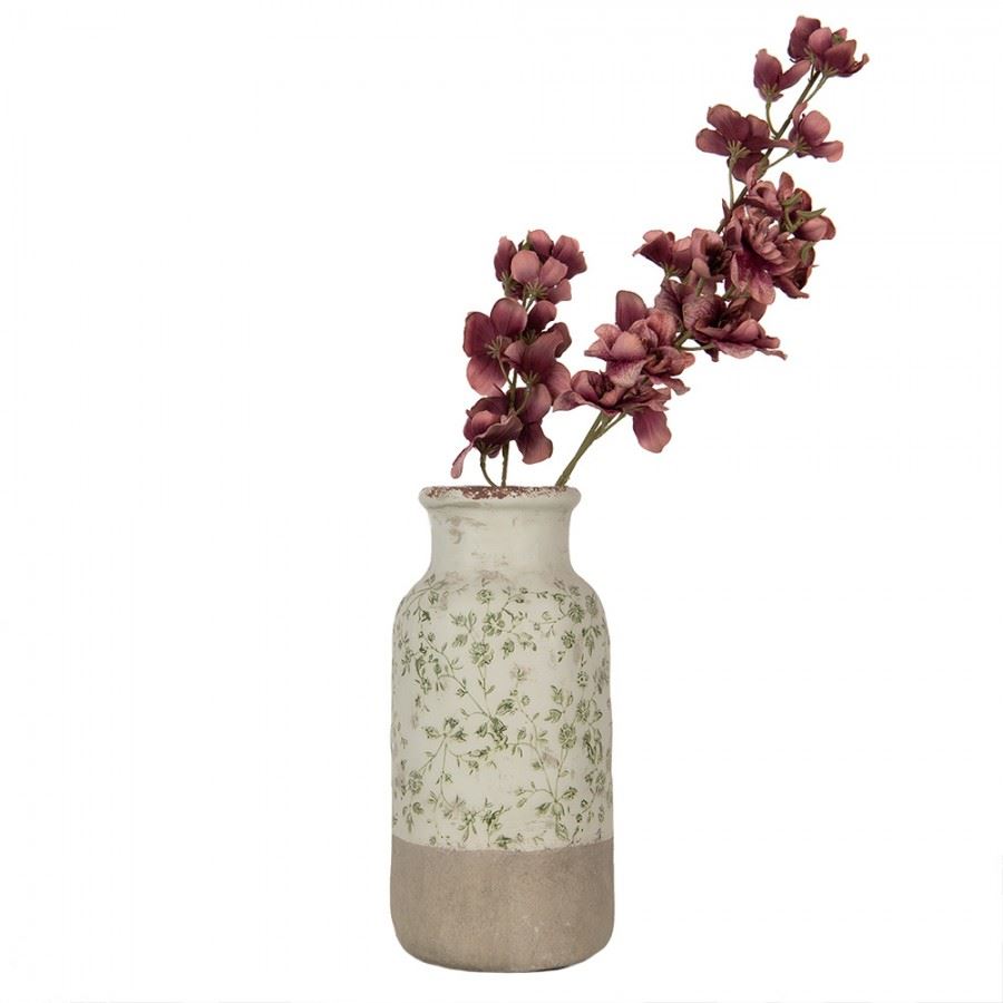 Декоративная керамическая ваза в винтажном стиле Pastel Green, 15*32 см, 6CE1929L