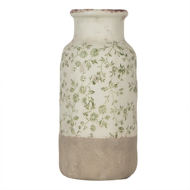 Декоративная керамическая ваза в винтажном стиле Pastel Green, 15*32 см, 6CE1929L