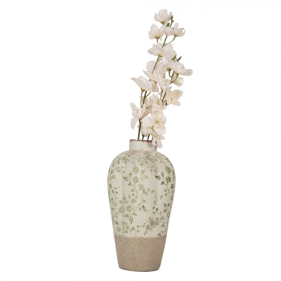 Декоративная керамическая ваза в винтажном стиле Pastel Green, 17*29 см, 6CE1936S