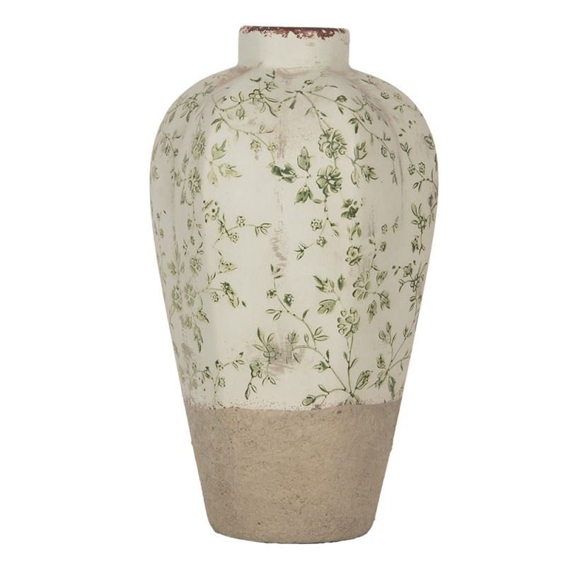 Декоративная керамическая ваза в винтажном стиле Pastel Green, 17*29 см, 6CE1936S