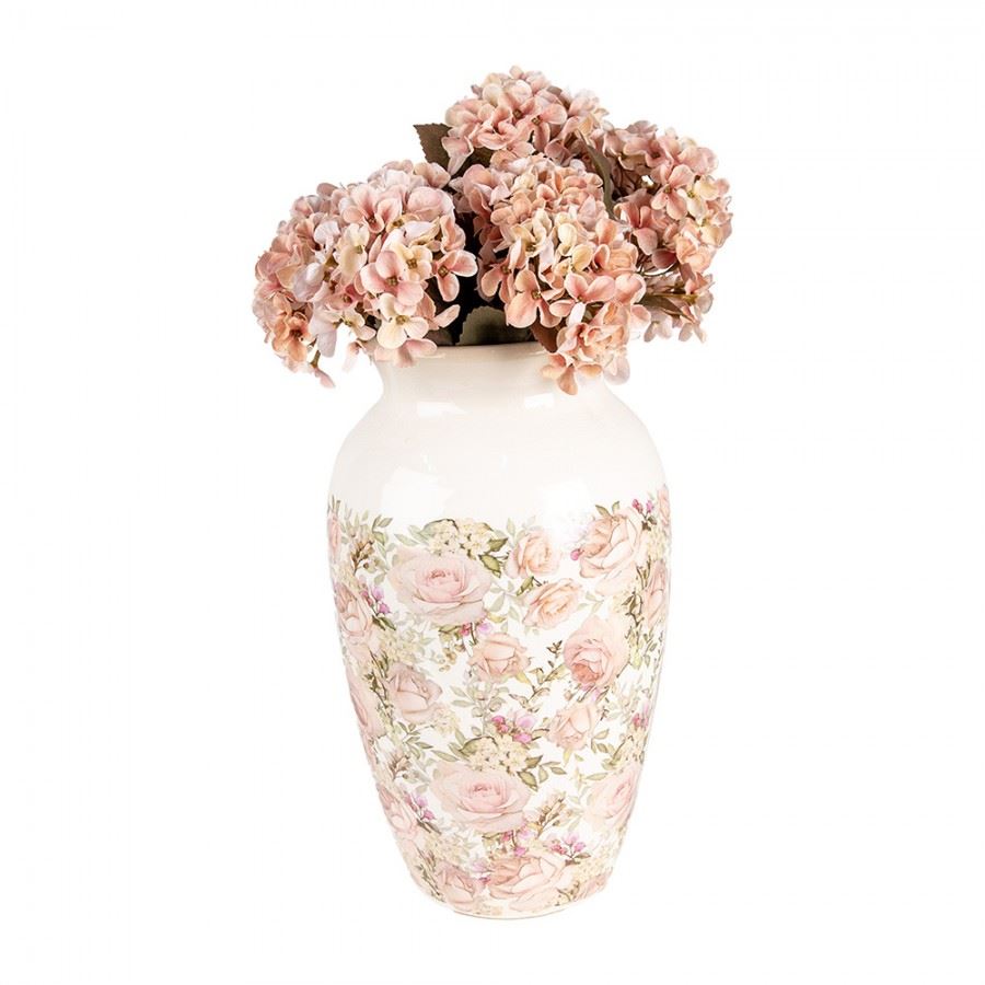 Декоративная керамическая ваза в винтажном стиле Roses, 21*37 см, 6CE1940L