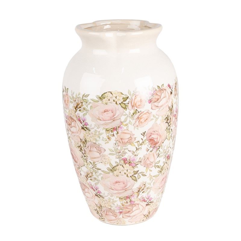 Декоративна керамічна ваза в вінтажному стилі Roses, 21*37 см, 6CE1940L