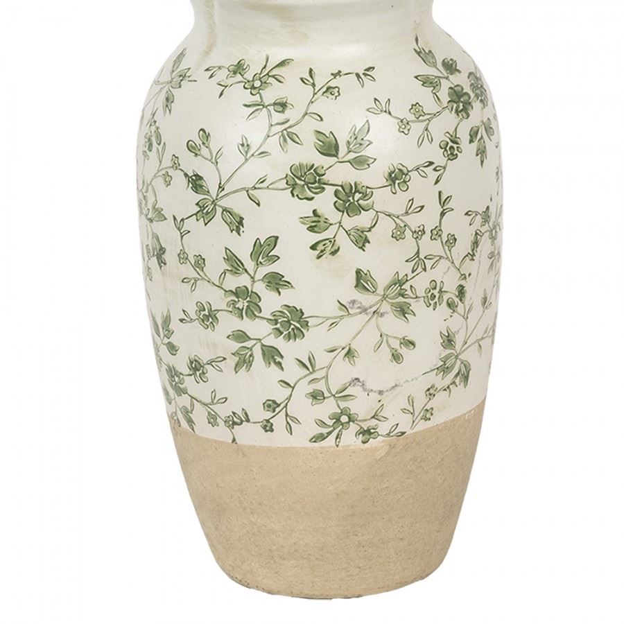 Декоративная керамическая ваза в винтажном стиле Pastel Green, 16*27 см, 6CE1943S