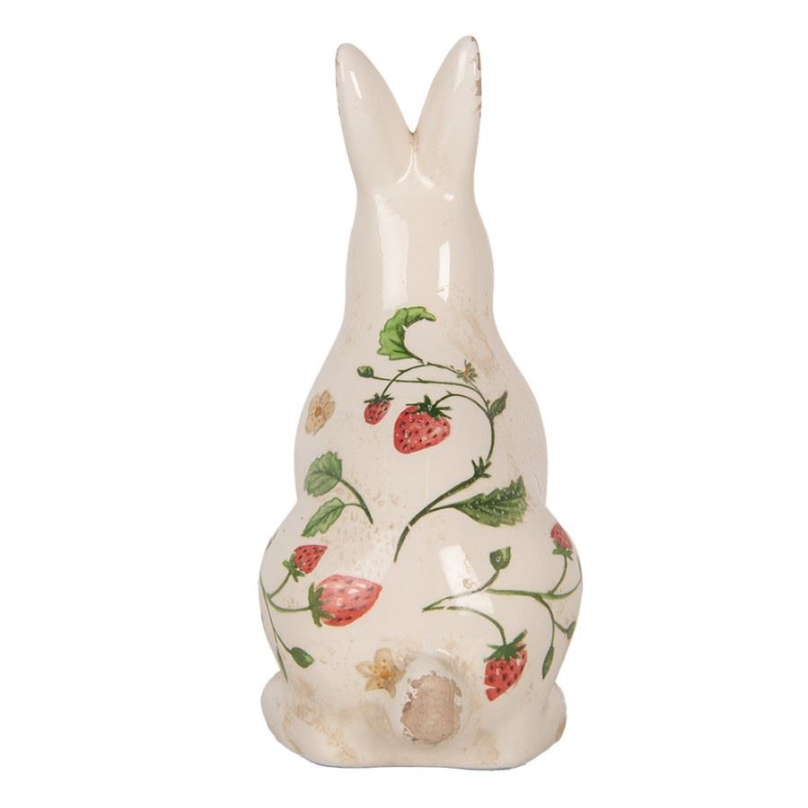 Керамічна фігурка Кролик Strawberries, 13*10*21 см, 6CE1960M
