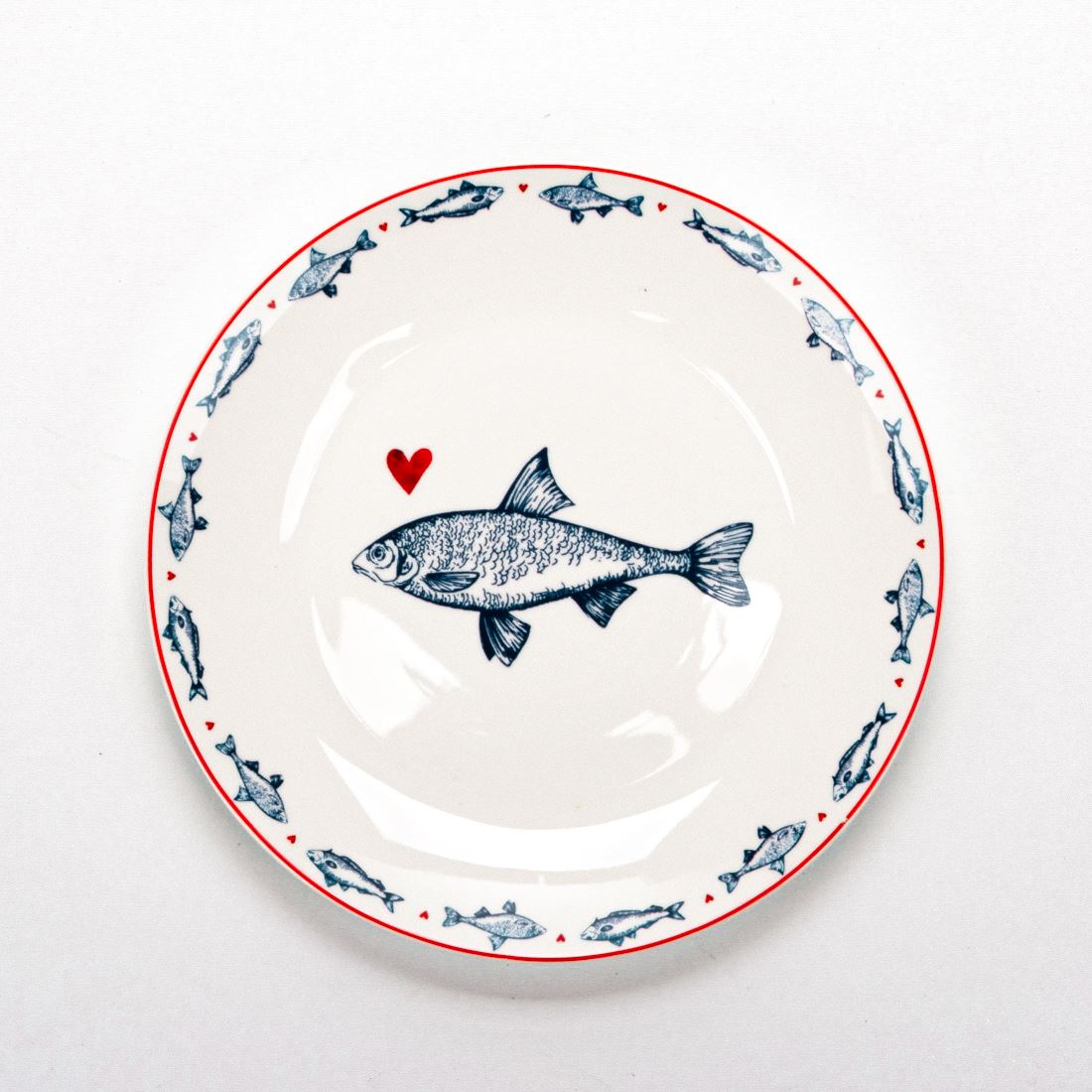 Тарелка Blue Fishes, 20 см, SSFDP