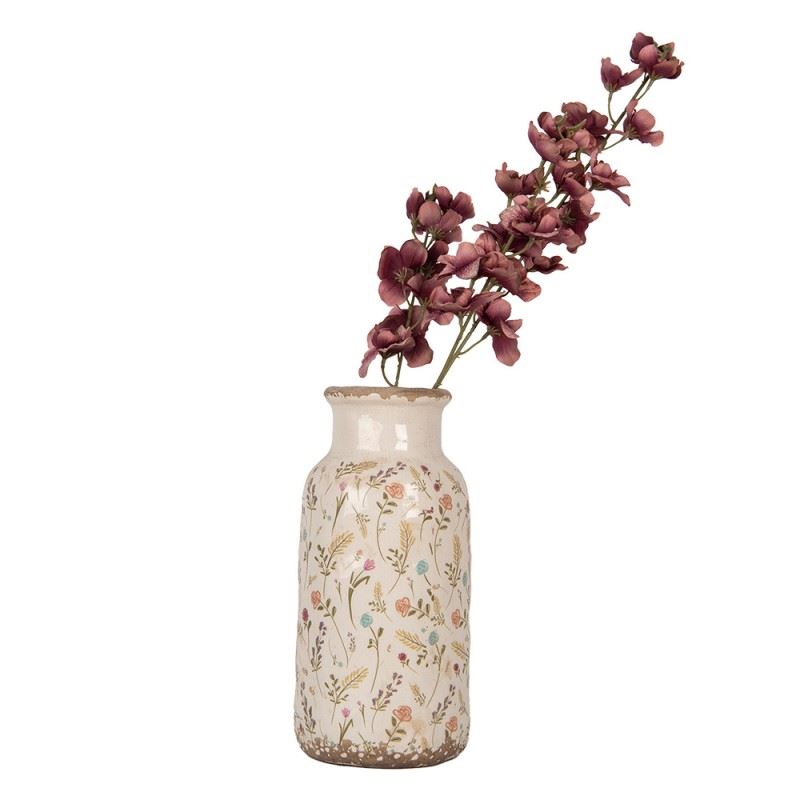 Декоративная керамическая ваза в винтажном стиле Colored Flowers, 15*32 см, 6CE1931L