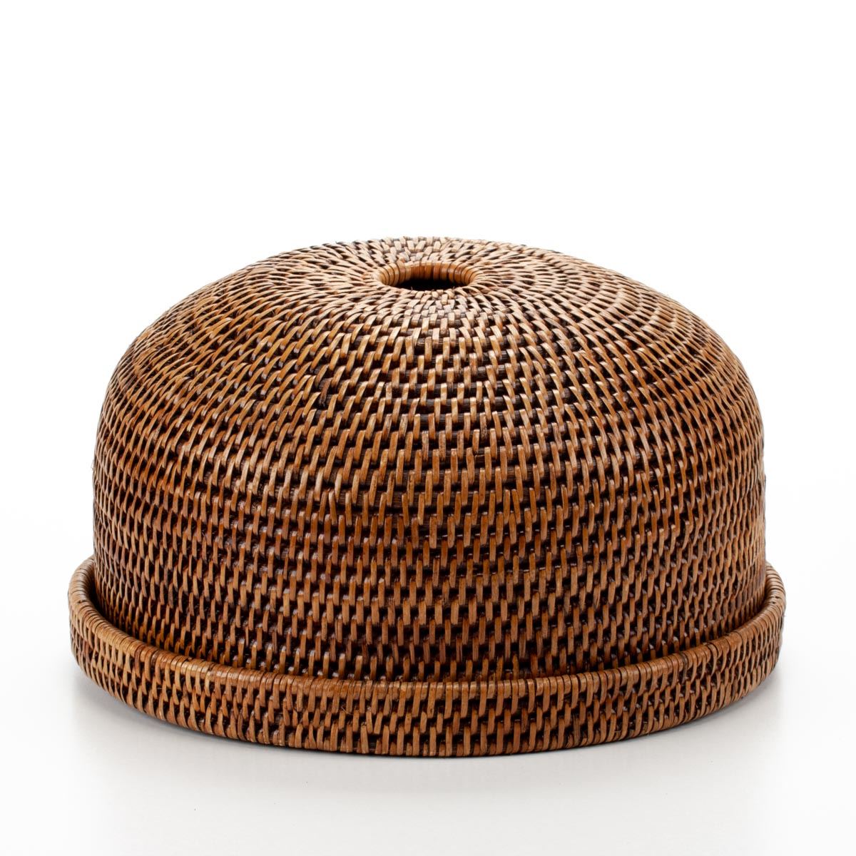 Хлібниця з кришкою плетена з ротангу, 30*16 см, 21908