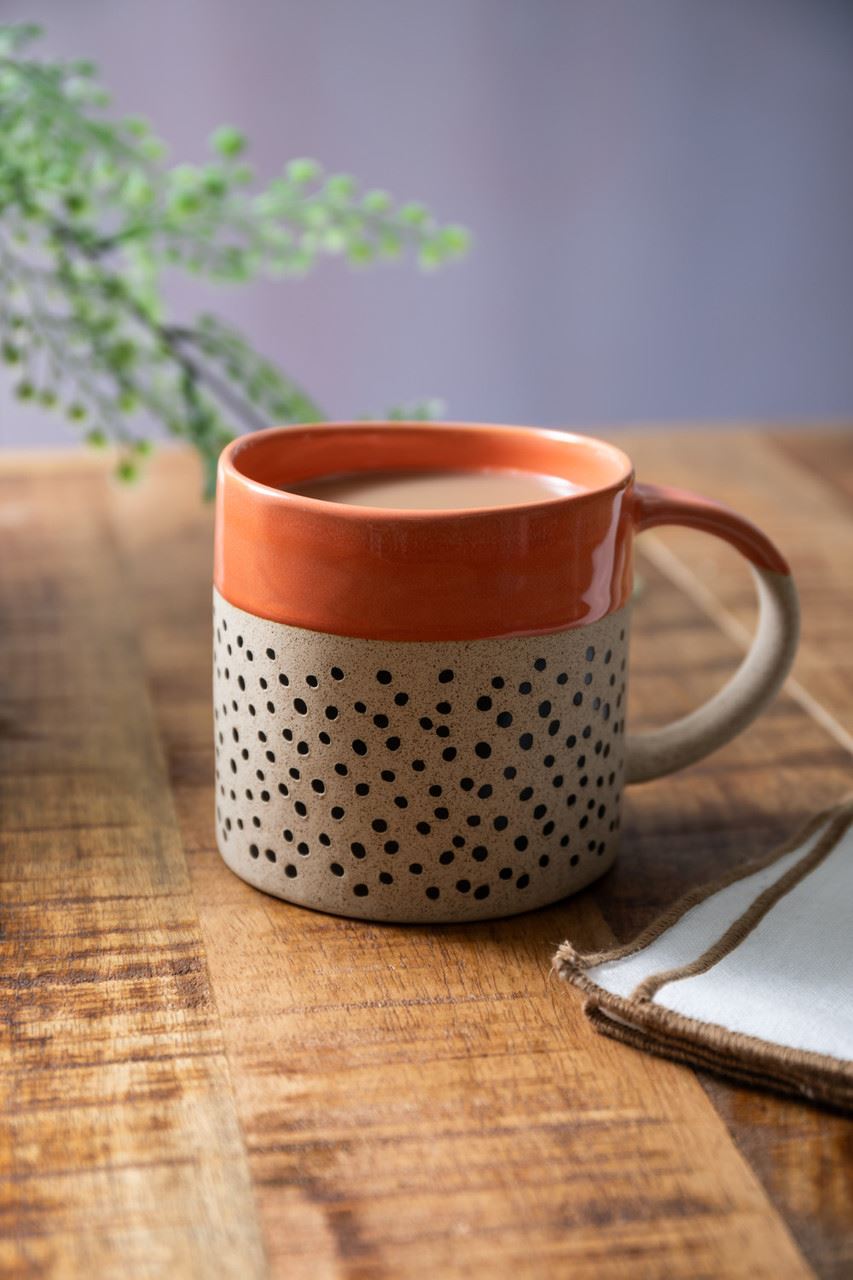 Чашка Mikasa Wax Resist Orange, 390 мл, MKMUG25