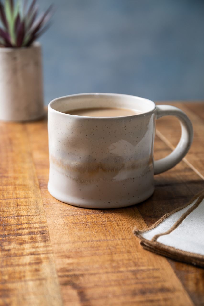 Чашка Mikasa White Reactive Glaze, 450 мл, MKMUG14