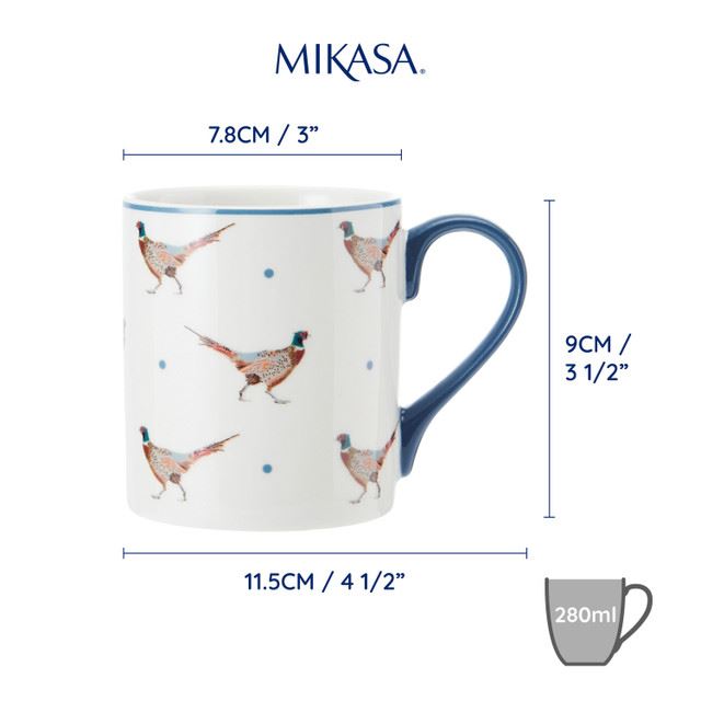 Чашка в подарочной упаковке Mikasa Pheasant, 280 мл, MKCANPHEAS