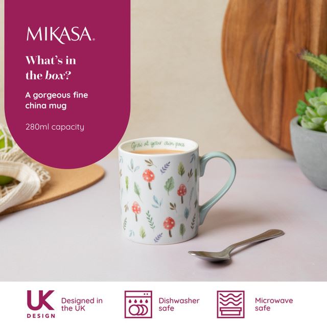 Чашка в подарочной упаковке Mikasa Mushroom, 280 мл, MKCANMUSH
