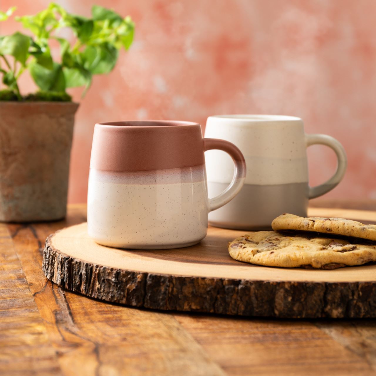 Чашка Mikasa Pink Reactive Glaze, 400 мл, MKMUG13