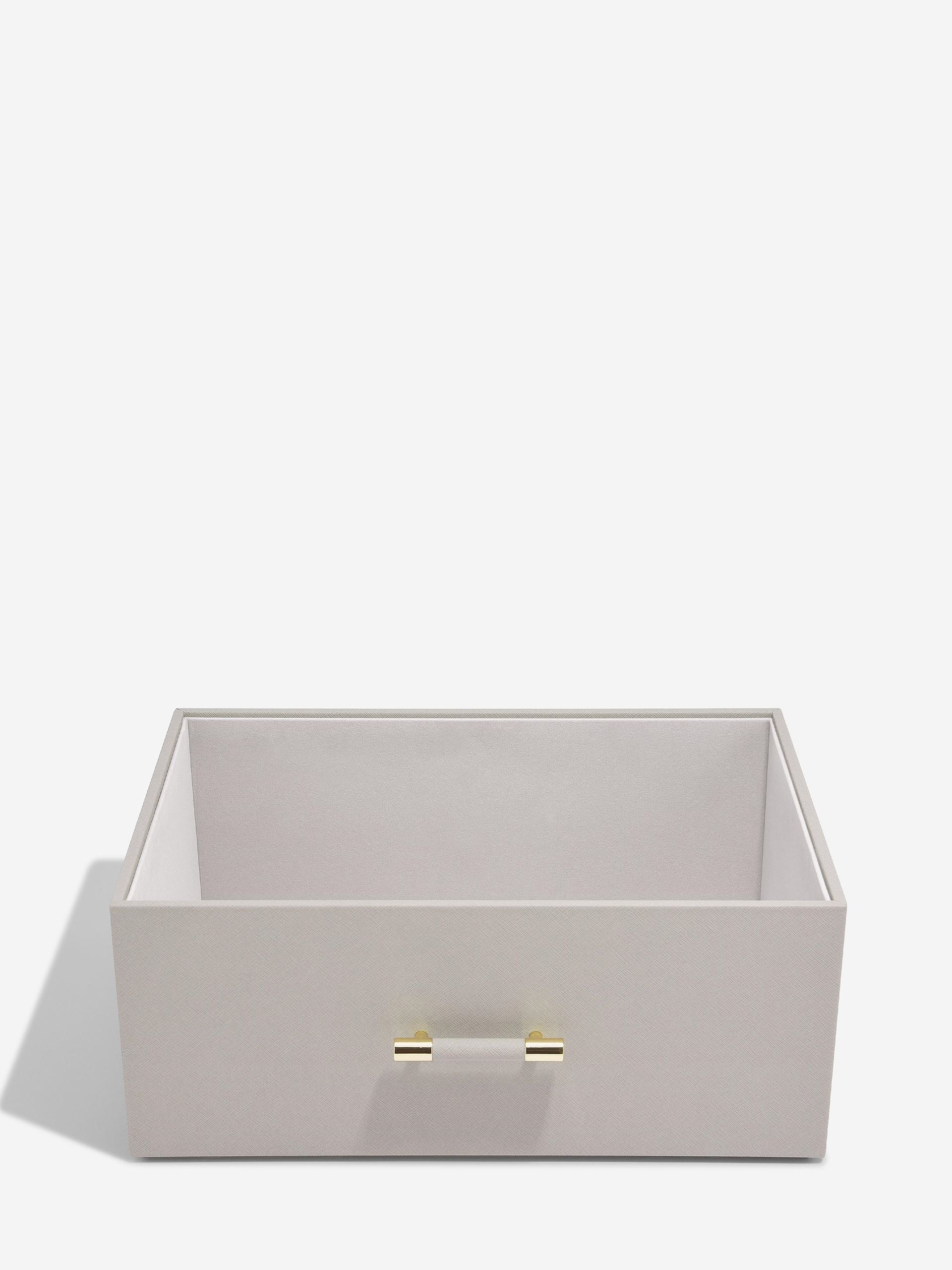 Коробка для зберігання Stackers Taupe & Champagne Gold,  25*36*15,5 см, 75926
