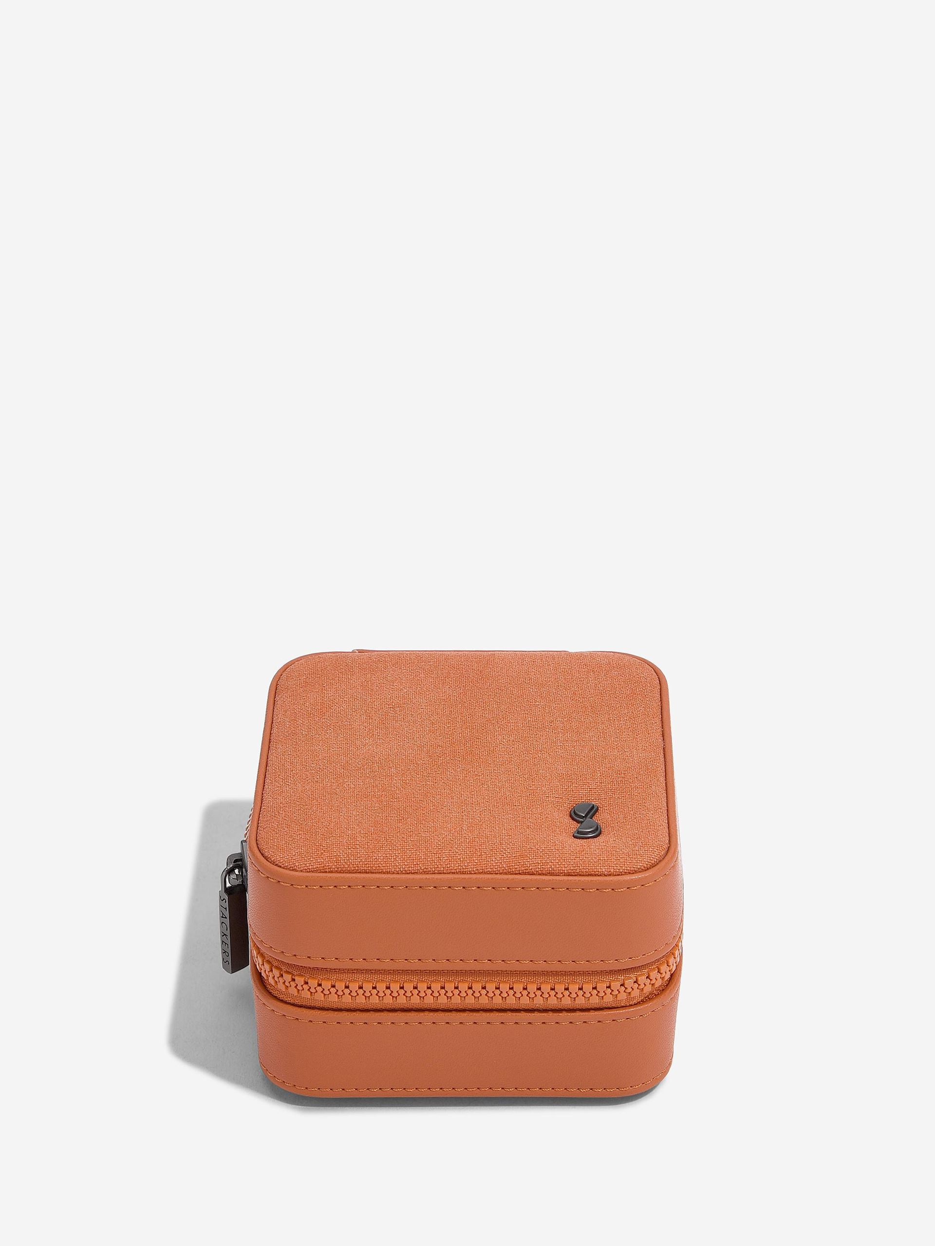 Скринька для годинників Stackers Orange Canvas, 11*7*11 см, 76402