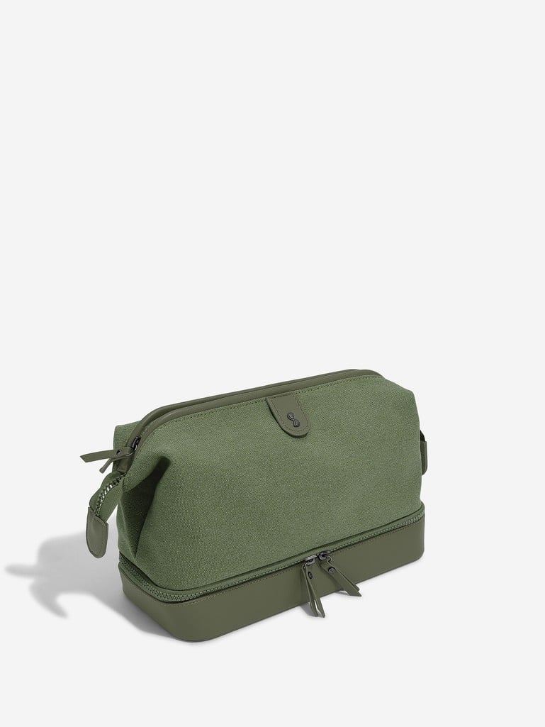 Косметичка чоловіча Stackers Green Canvas, 13*18,5*28 см, 76403