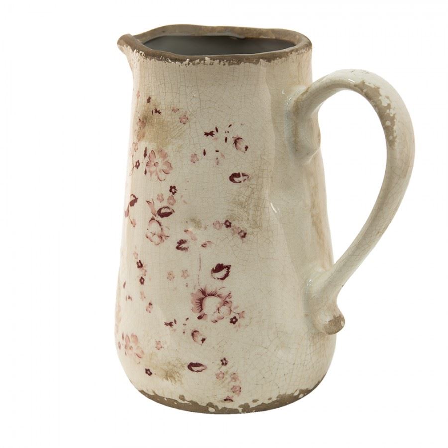 Декоративный керамический кувшин в винтажном стиле, 16*11*18 см, 6CE1416