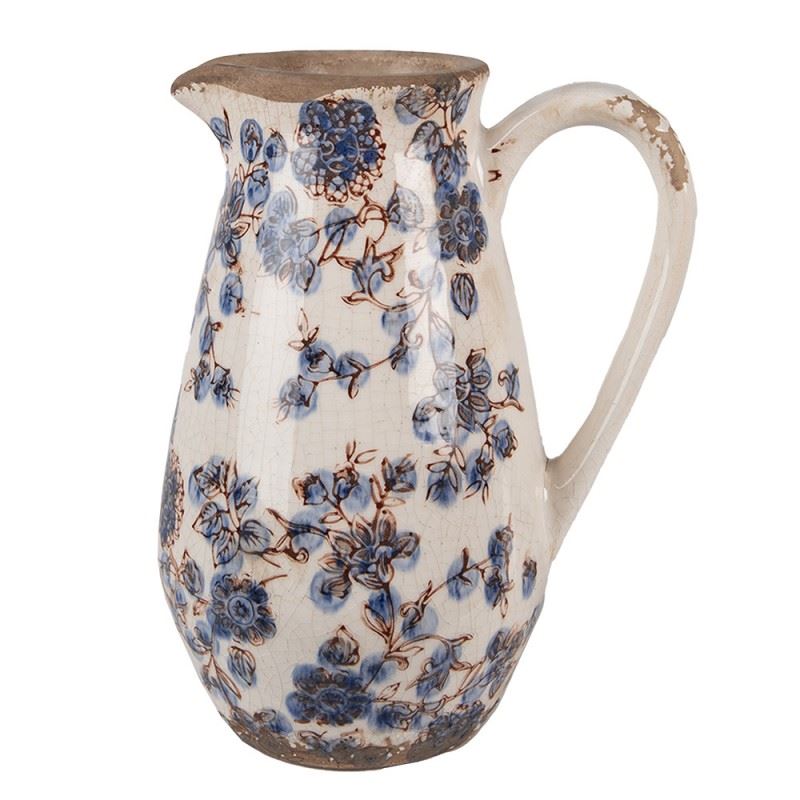 Декоративный керамический кувшин в винтажном стиле, 17*13*22 см, 6CE1621S