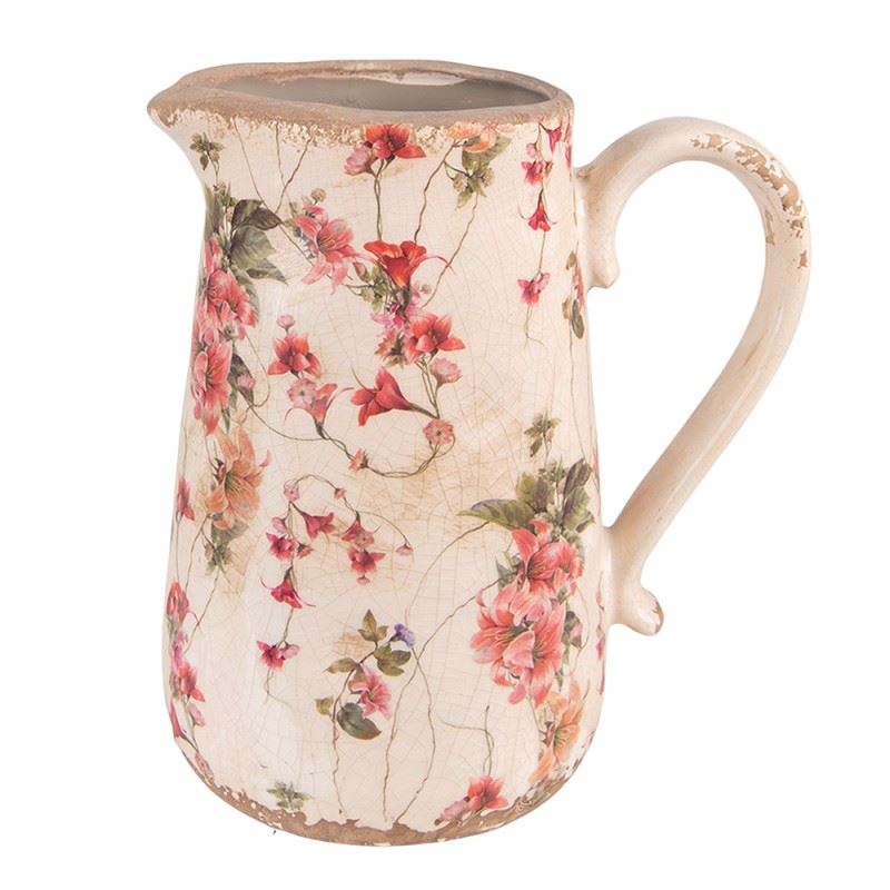 Декоративный керамический кувшин в винтажном стиле, 20*14*23 см, 6CE1550L