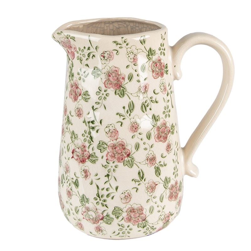 Декоративный керамический кувшин в винтажном стиле, 20*14*23 см, 6CE1563L