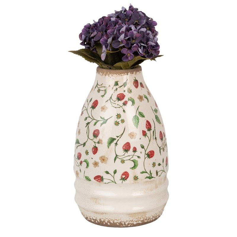Декоративная керамическая ваза в винтажном стиле Strawberries, 21*32 см, 6CE1946M