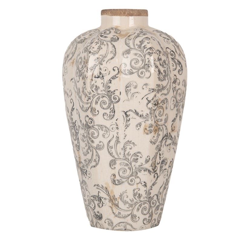 Декоративная керамическая ваза в винтажном стиле Pastel Grey, 21*35 см, 6CE1934M