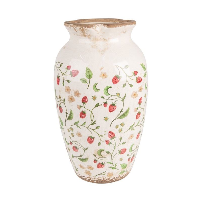 Декоративная керамическая ваза в винтажном стиле Strawberries, 21*37 см, 6CE1942L